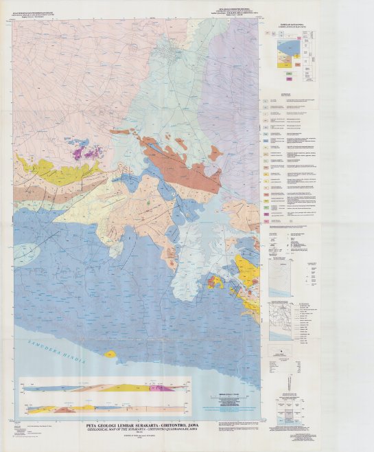 Peta Geologi Surakarta-Giritontro